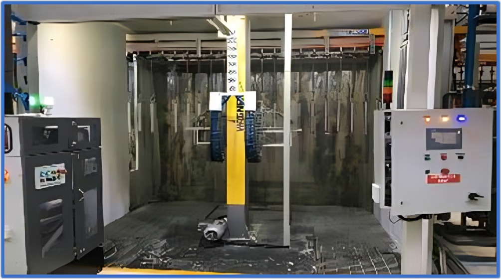 Conveyorized Painting Booth Line Automation