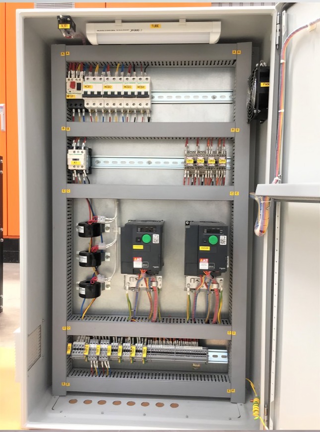 Chiller Secondary Pump Dedicated VFD PLC Electrical Control Panel