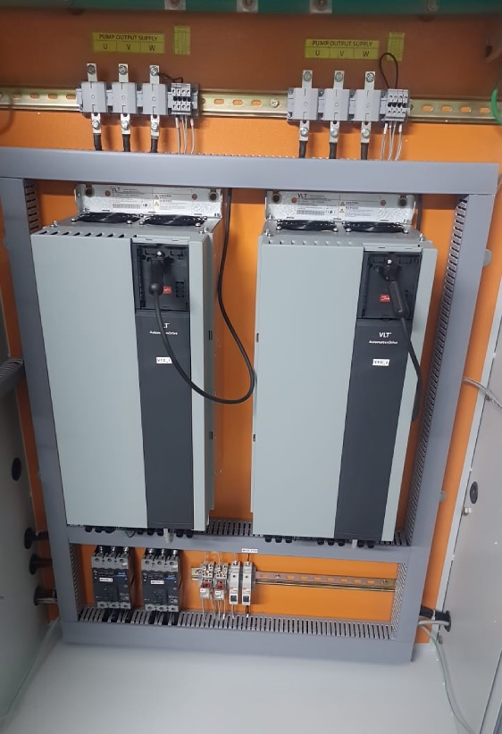 HVAC VFD Electric Control Panel