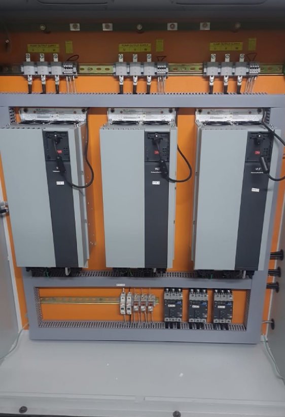 HVAC VFD Electric Control Panel