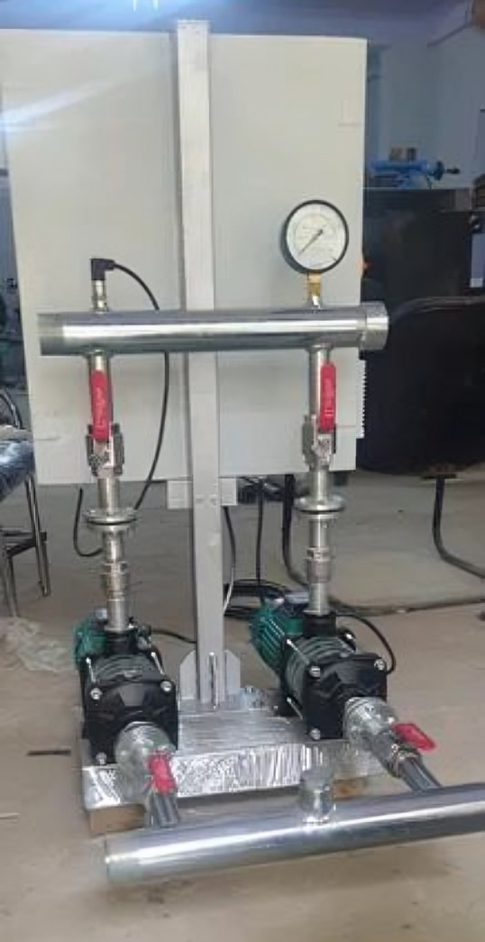 Single Pump VFD control Panel with bypass starter